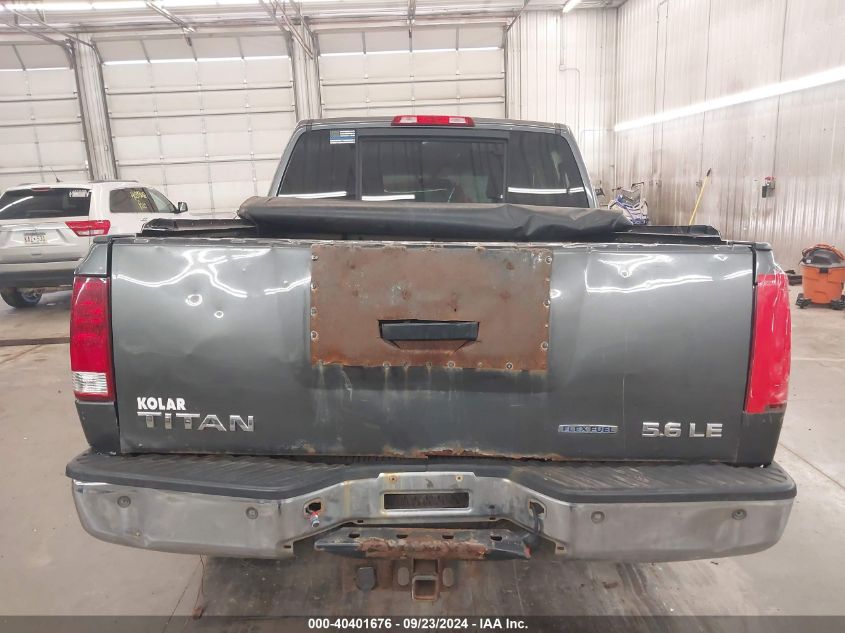 2009 Nissan Titan Le VIN: 1N6BA07C89N310822 Lot: 40401676