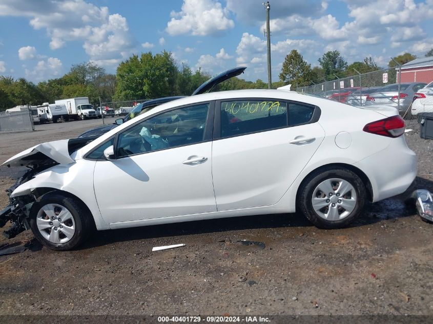 2018 Kia Forte Lx VIN: 3KPFL4A78JE210035 Lot: 40401729