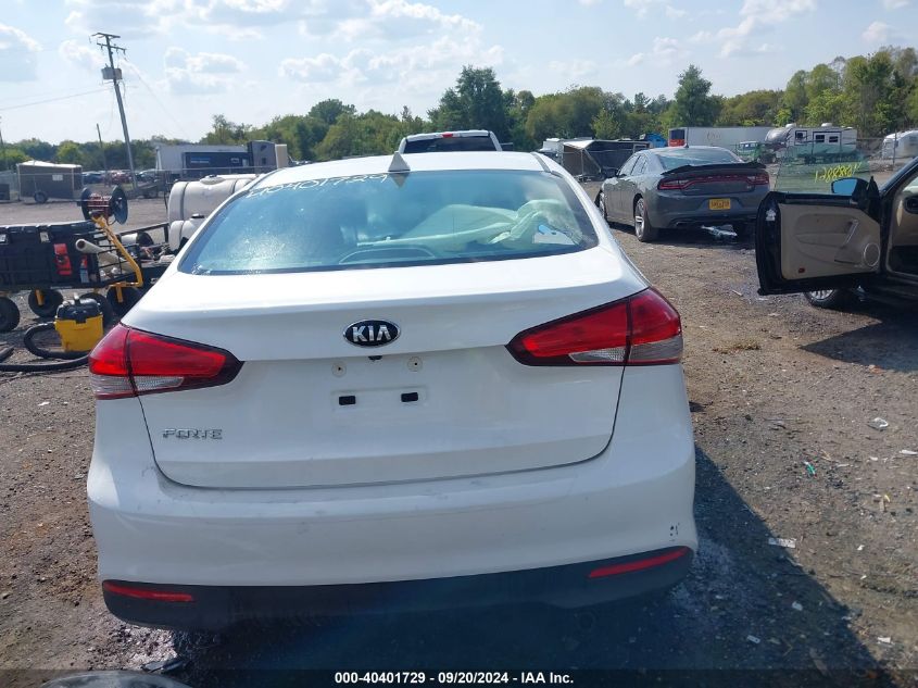 2018 Kia Forte Lx VIN: 3KPFL4A78JE210035 Lot: 40401729