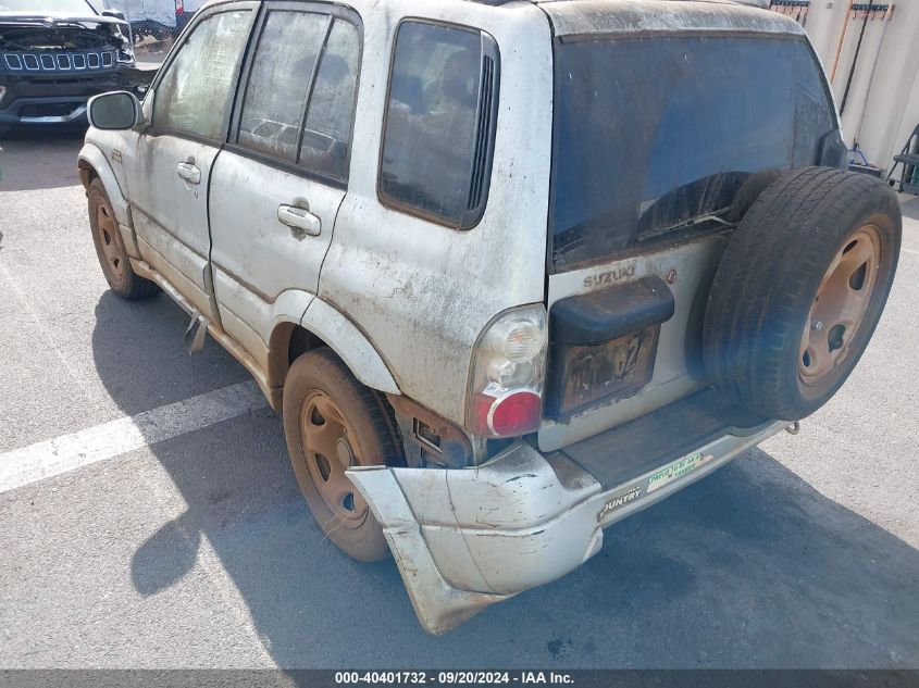 2004 Suzuki Grand Vitara Ex/Lx VIN: JS3TE62V744104835 Lot: 40401732