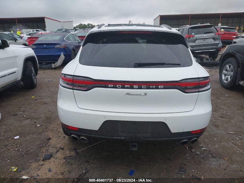 2021 Porsche Macan S VIN: WP1AB2A57MLB38139 Lot: 40401737