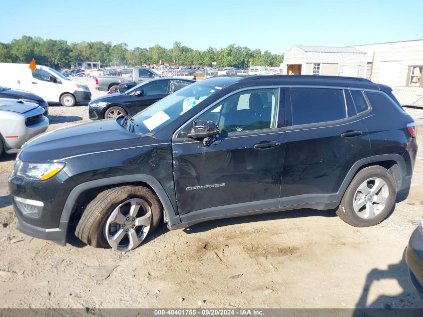 2020 Jeep Compass Latitude Fwd VIN: 3C4NJCBB1LT108380 Lot: 40401755