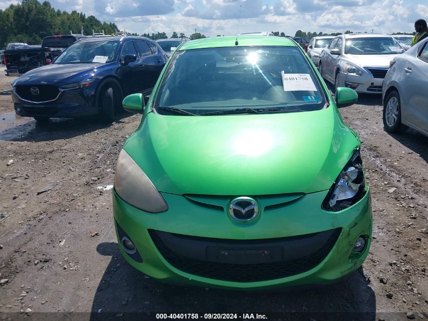 2012 Mazda Mazda2 Touring VIN: JM1DE1LZ7C0140344 Lot: 40401758