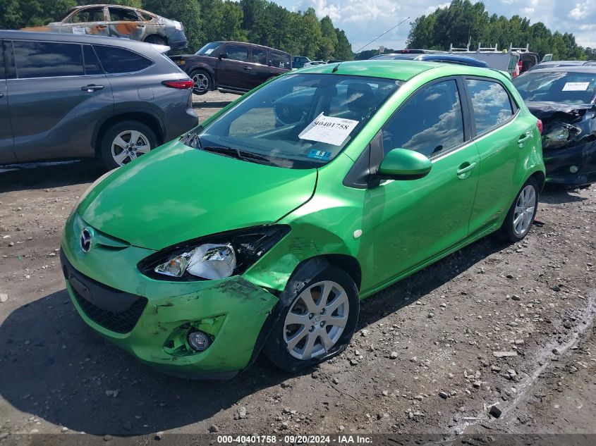 2012 Mazda Mazda2 Touring VIN: JM1DE1LZ7C0140344 Lot: 40401758