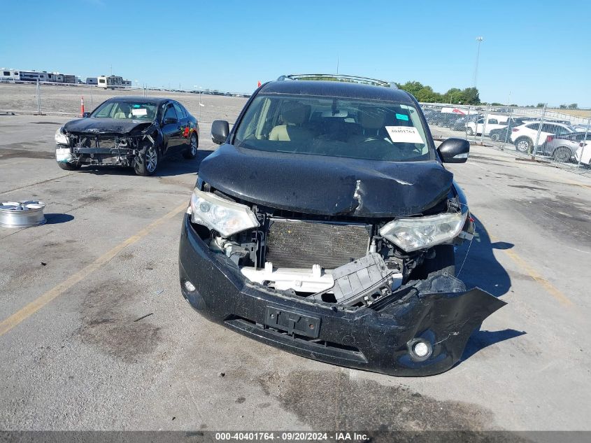 2014 Nissan Quest Sl VIN: JN8AE2KP0E9107441 Lot: 40401764