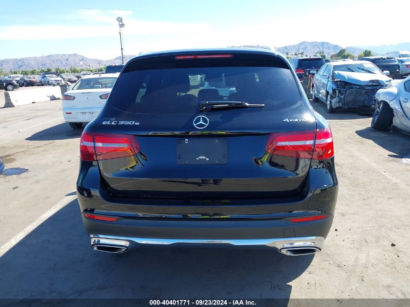 2019 MERCEDES-BENZ GLC 350E 4MATIC - WDC0G5EB8KF546512