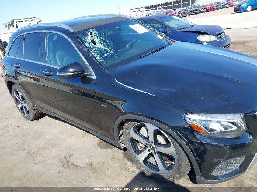 2019 MERCEDES-BENZ GLC 350E 4MATIC - WDC0G5EB8KF546512