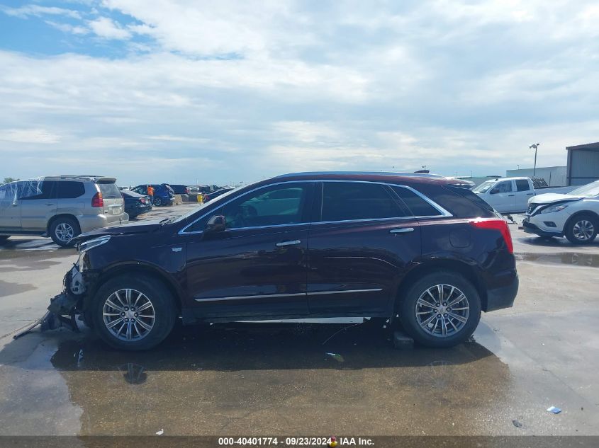 2017 Cadillac Xt5 Luxury VIN: 1GYKNBRS1HZ252593 Lot: 40401774