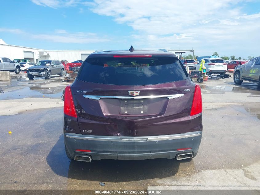 2017 Cadillac Xt5 Luxury VIN: 1GYKNBRS1HZ252593 Lot: 40401774