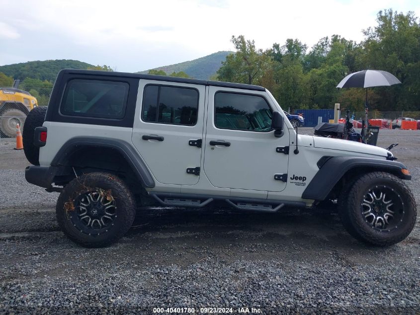 2021 Jeep Wrangler Unlimited Sport 4X4 VIN: 1C4HJXDG4MW663624 Lot: 40401780