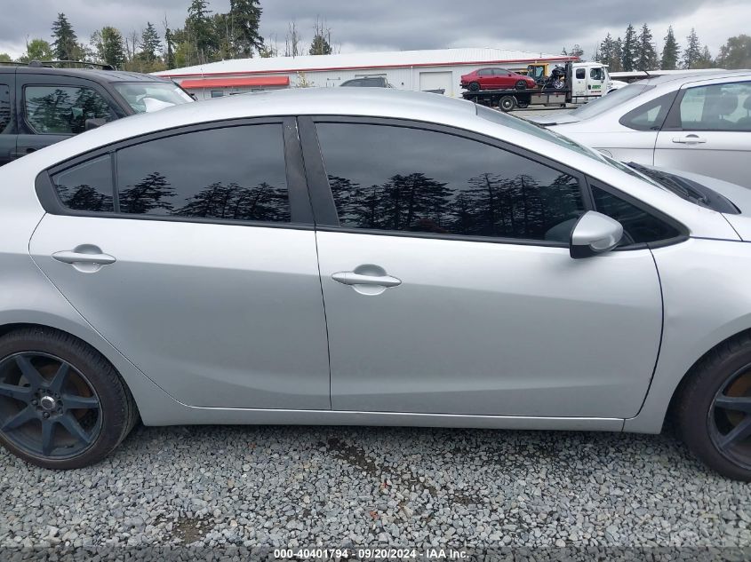 2016 Kia Forte Lx VIN: KNAFK4A65G5508568 Lot: 40401794