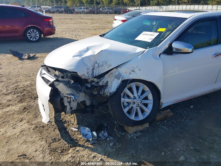 2012 Toyota Camry Xle V6 VIN: 4T1BK1FK6CU524926 Lot: 40401801