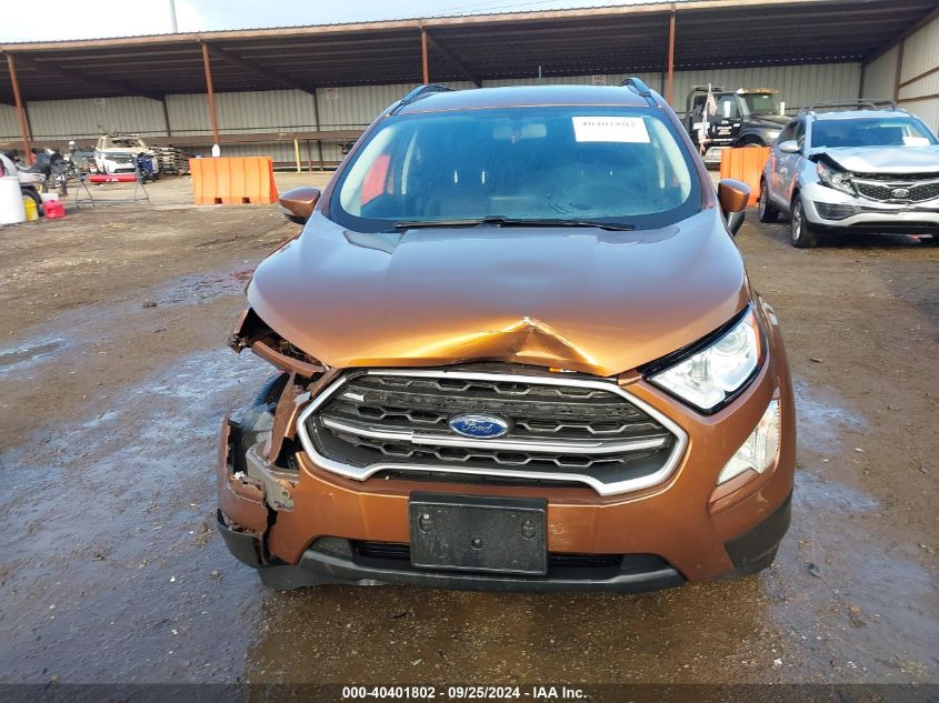 2020 Ford Ecosport Se VIN: MAJ6S3GL5LC393525 Lot: 40401802