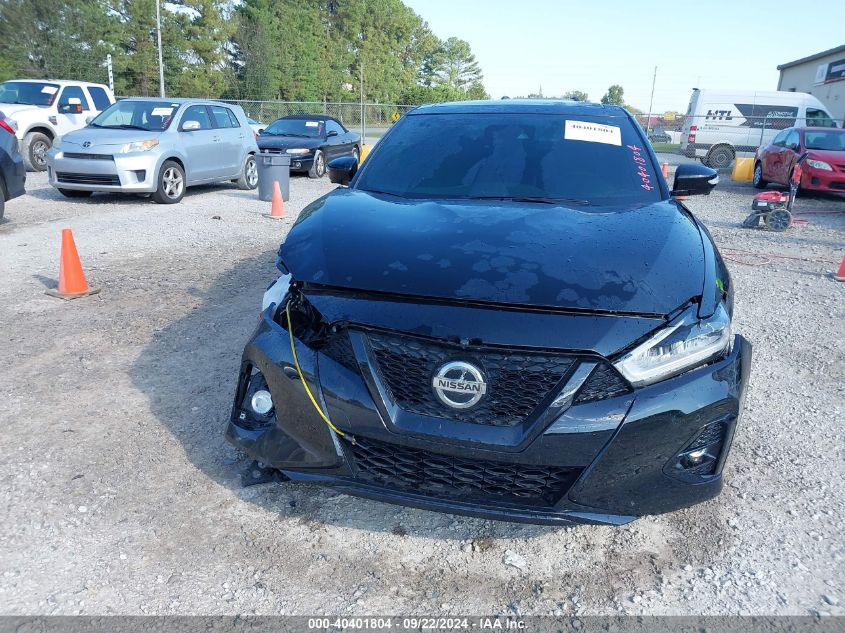 2021 Nissan Maxima Sr VIN: 1N4AA6EVXMC501349 Lot: 40401804