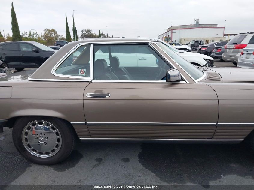 WDBBA48D6JA090611 1988 Mercedes-Benz 560 Sl