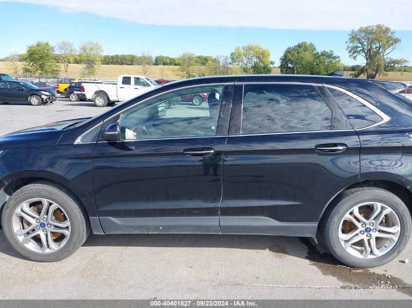 2018 Ford Edge Titanium VIN: 2FMPK4K92JBB07218 Lot: 40401827