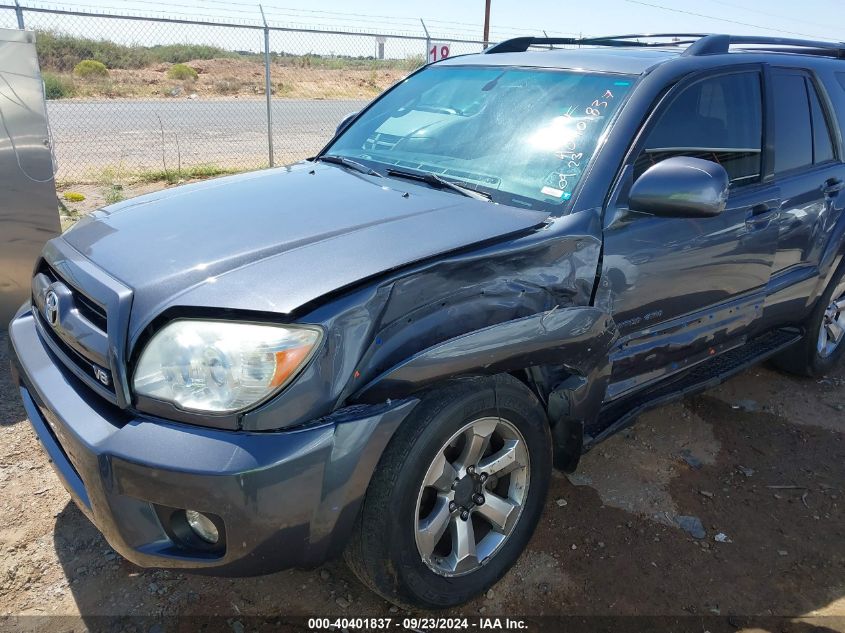 2007 Toyota 4Runner Limited V8 VIN: JTEBT17R670065516 Lot: 40401837