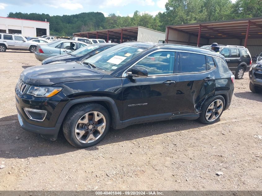 2019 Jeep Compass Limited Fwd VIN: 3C4NJCCB6KT675925 Lot: 40401846