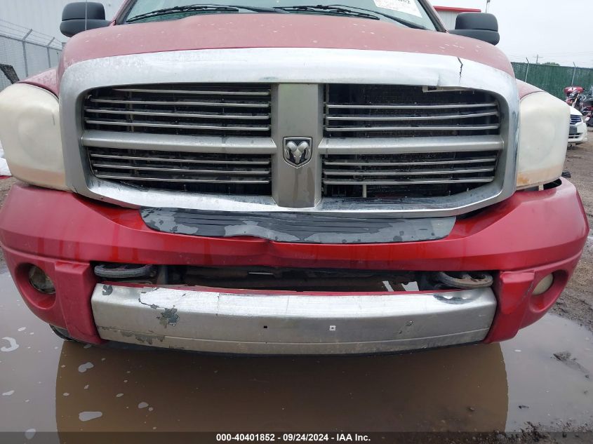 2006 Dodge Ram 1500 Laramie VIN: 3D7KS19D86G239272 Lot: 40401852