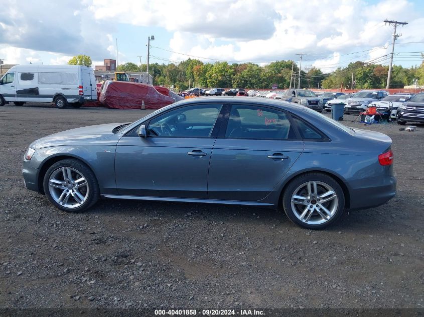 2016 Audi A4 2.0T Premium VIN: WAUBFAFL2GN011753 Lot: 40401858