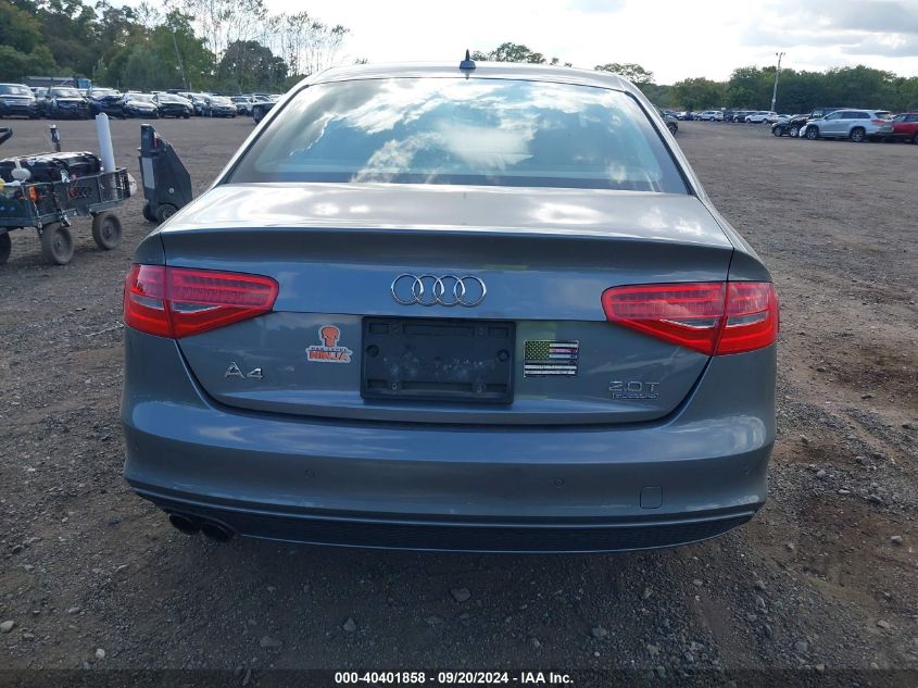 2016 Audi A4 2.0T Premium VIN: WAUBFAFL2GN011753 Lot: 40401858