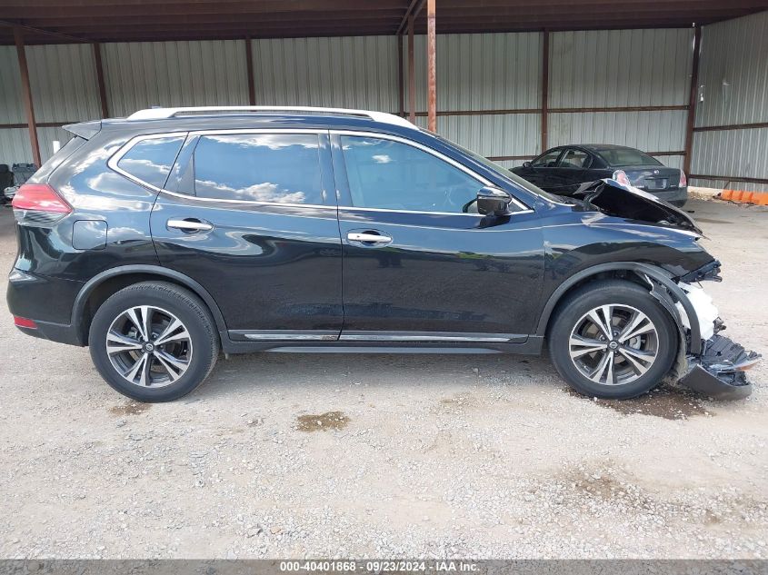 2017 Nissan Rogue Sl VIN: JN8AT2MT5HW387315 Lot: 40401868