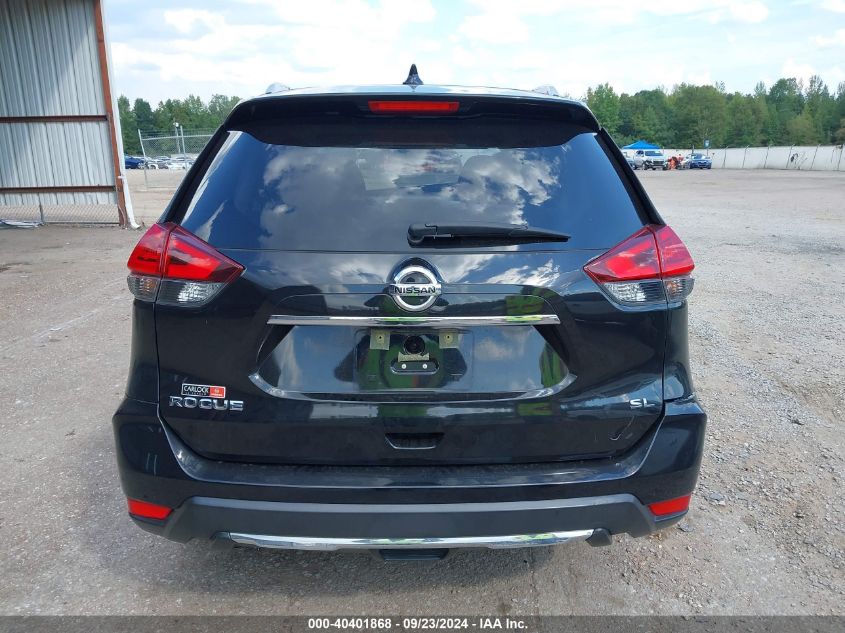 2017 Nissan Rogue Sl VIN: JN8AT2MT5HW387315 Lot: 40401868