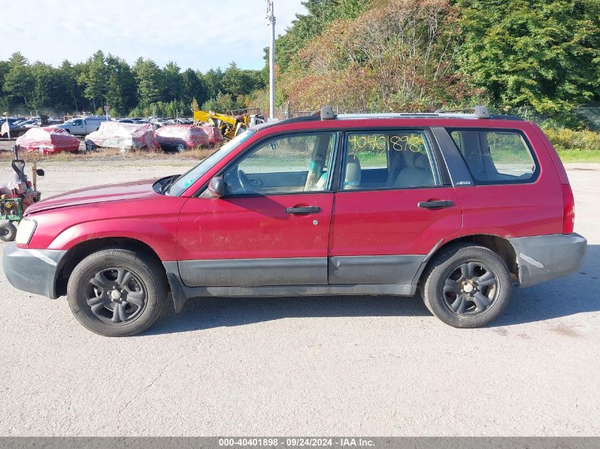 2003 Subaru Forester X VIN: JF1SG63683H764116 Lot: 40401898