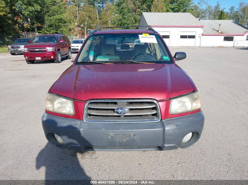 2003 Subaru Forester X VIN: JF1SG63683H764116 Lot: 40401898