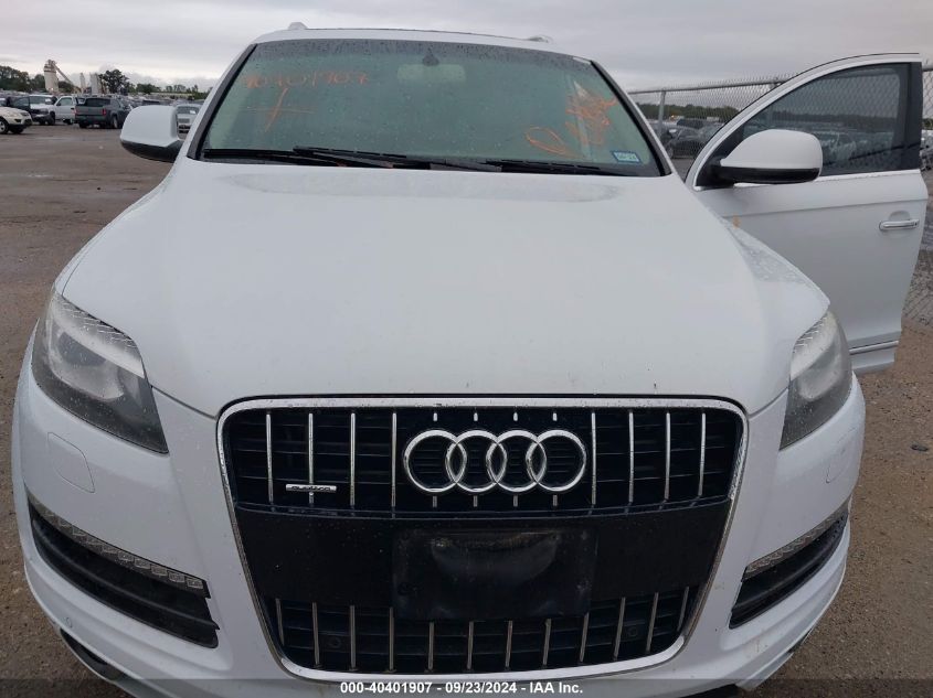 2015 Audi Q7 3.0 Tdi Premium VIN: WA1LMAFE5FD017706 Lot: 40401907