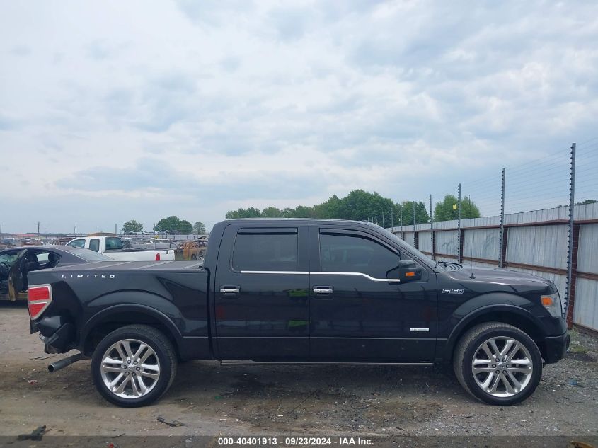 2013 Ford F-150 Limited VIN: 1FTFW1ET9DFD00849 Lot: 40401913