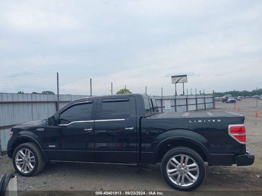 2013 FORD F-150 LIMITED - 1FTFW1ET9DFD00849