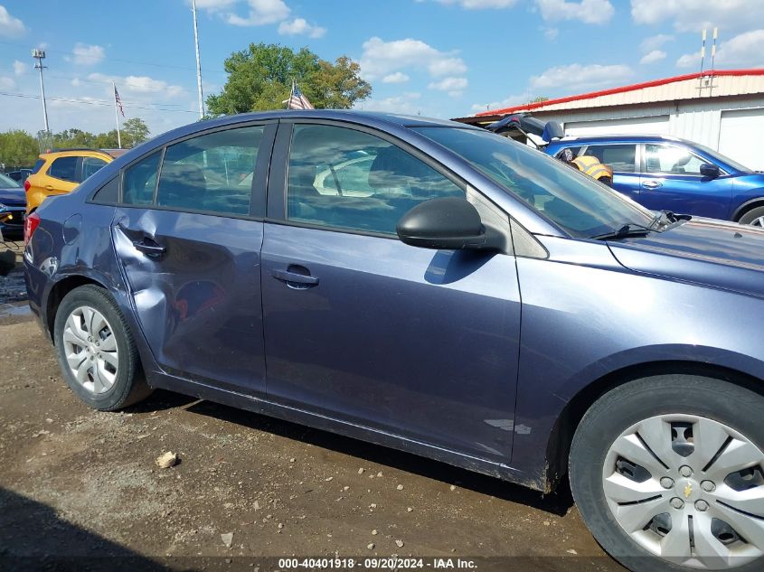 2013 Chevrolet Cruze Ls Auto VIN: 1G1PA5SH7D7139589 Lot: 40401918