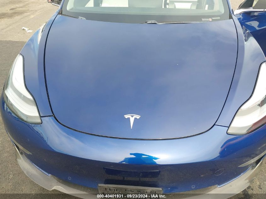 2019 TESLA MODEL 3 LONG RANGE/MID RANGE/STANDARD RANGE/STANDARD RANGE PLUS - 5YJ3E1EA0KF301992