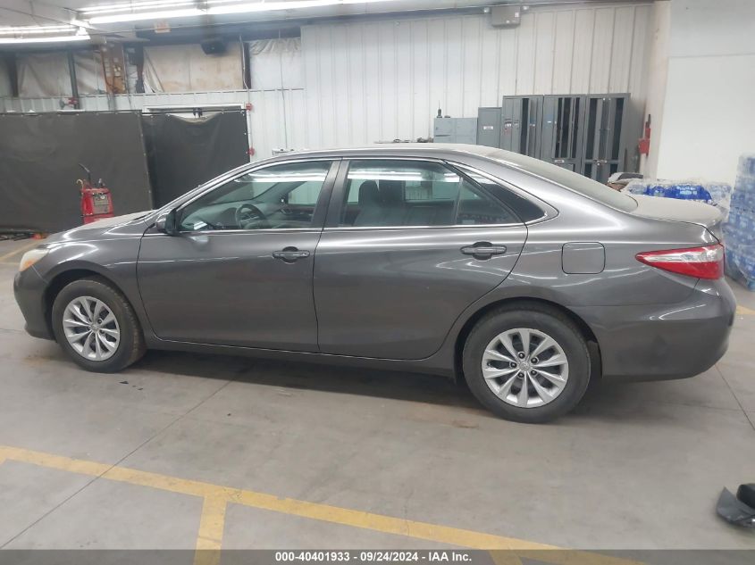 2016 Toyota Camry Le/Xle/Se/Xse VIN: 4T4BF1FK8GR537791 Lot: 40401933