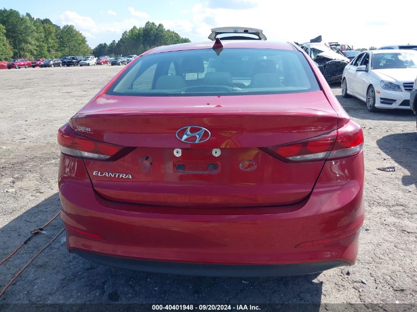 2017 Hyundai Elantra Se VIN: KMHD84LF3HU207287 Lot: 40401948