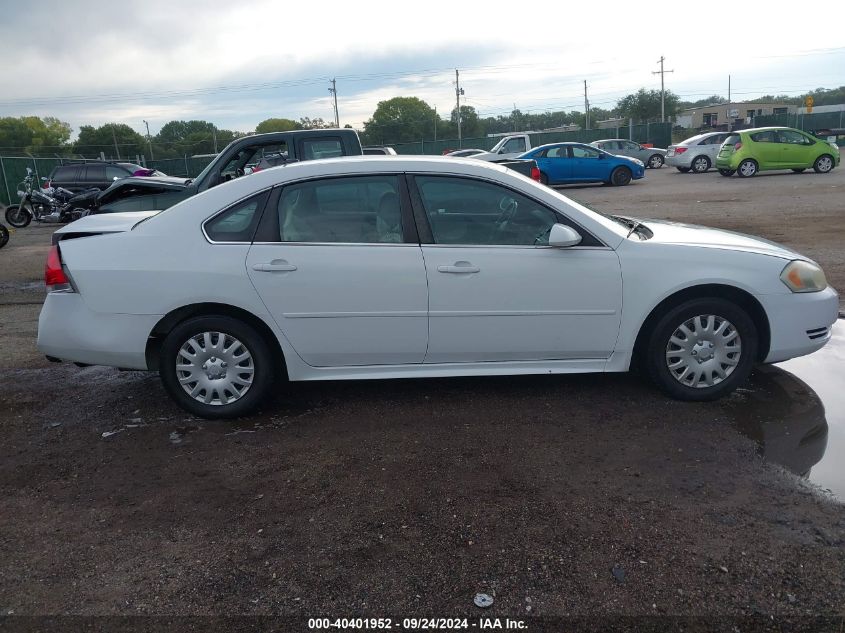 2010 Chevrolet Impala Ls VIN: 2G1WA5EK1A1169330 Lot: 40401952