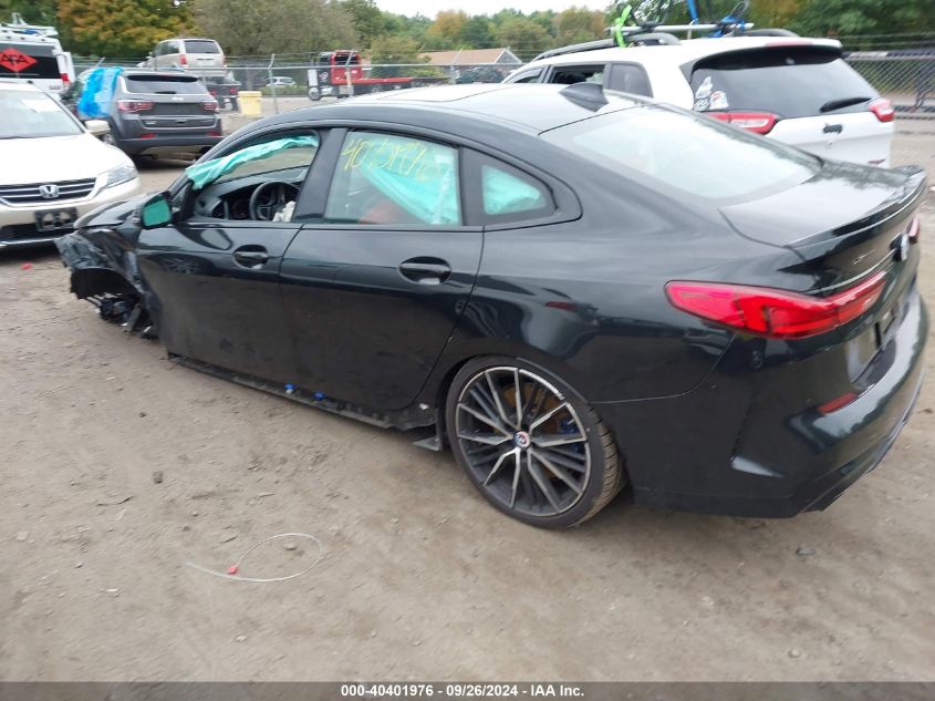 2022 BMW M235 Gran Coupe I xDrive VIN: WBA13AL07N7K89306 Lot: 40401976