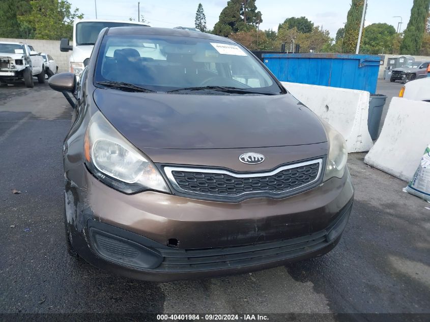 KNADN4A30D6188652 2013 Kia Rio Ex