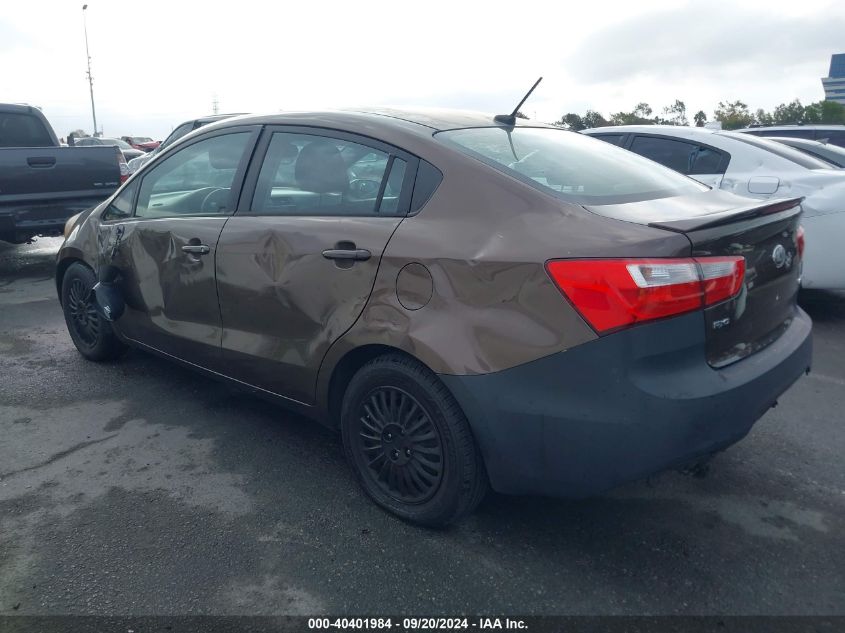 KNADN4A30D6188652 2013 Kia Rio Ex