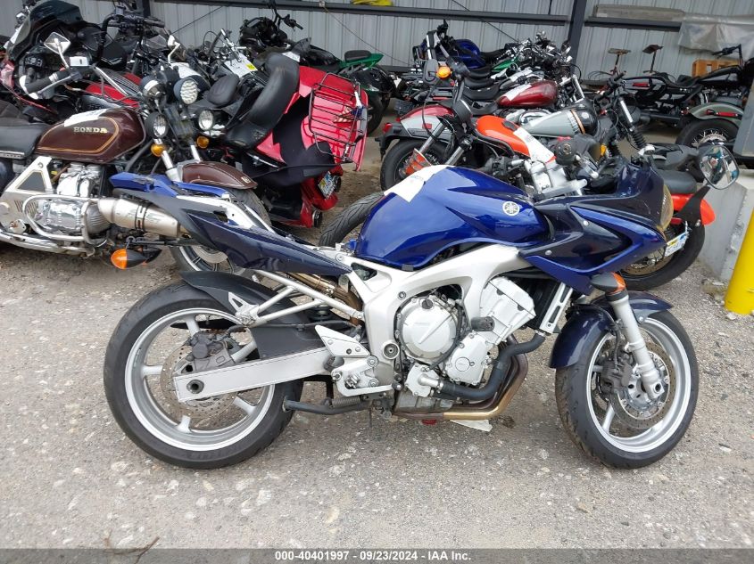 JYARJ08E65A004944 2005 Yamaha Fz6 S