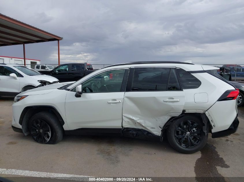 2022 Toyota Rav4 Hybrid Se VIN: JTM16RFV0ND527207 Lot: 40402000