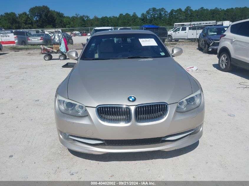 2012 BMW 335I VIN: WBADX7C55CE744016 Lot: 40402002