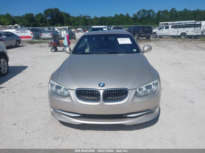 2012 BMW 335I VIN: WBADX7C55CE744016 Lot: 40402002