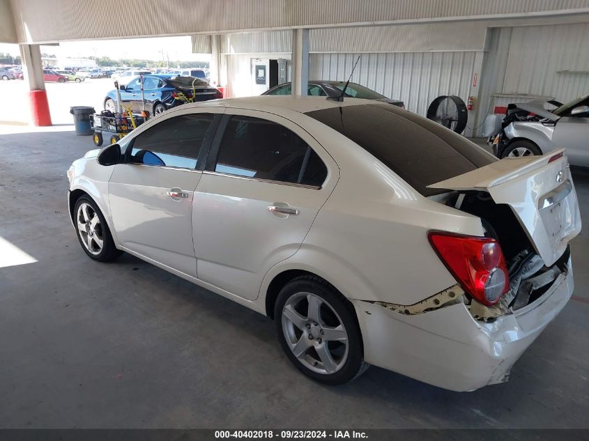 2013 Chevrolet Sonic Ltz VIN: 1G1JE5SH5D4194375 Lot: 40402018