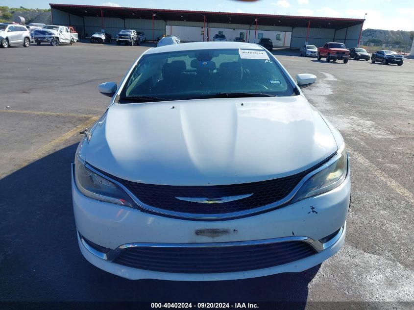 2015 Chrysler 200 Limited VIN: 1C3CCCAB5FN570811 Lot: 40402024