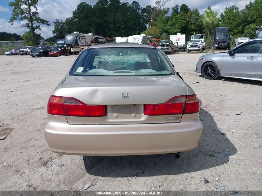 2000 Honda Accord 2.3 Se VIN: 1HGCG5671YA128278 Lot: 40402059