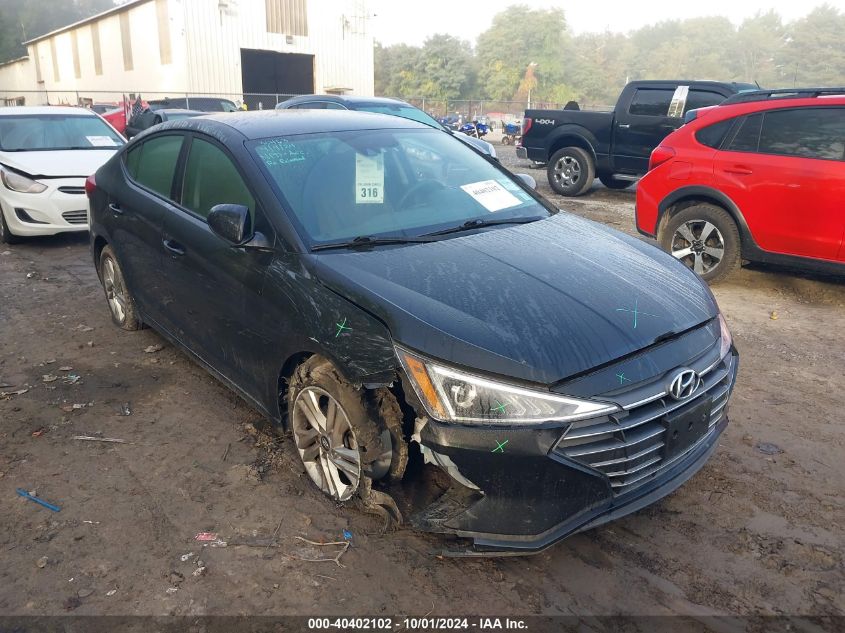 2020 Hyundai Elantra Sel VIN: 5NPD84LF3LH628272 Lot: 40402102