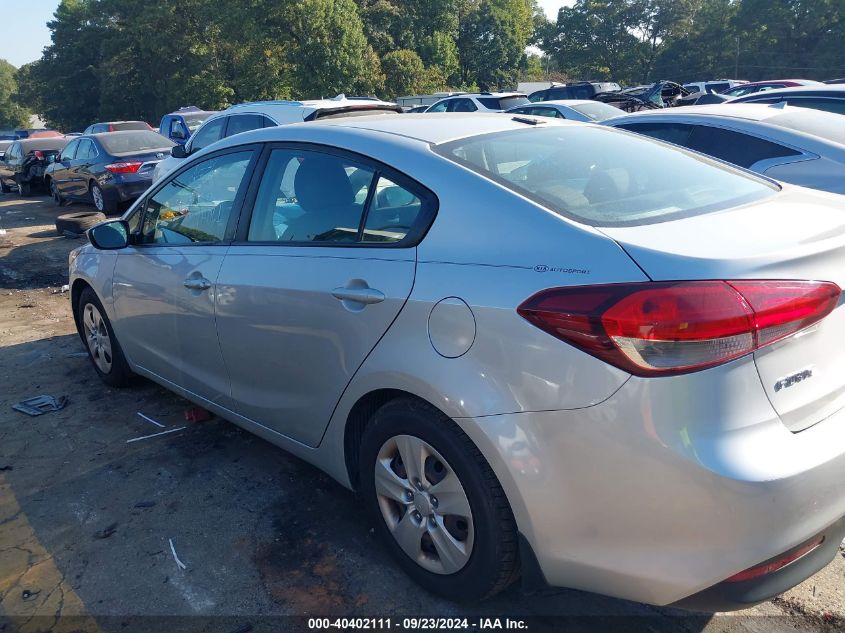 2017 Kia Forte Lx VIN: 3KPFK4A7XHE140115 Lot: 40402111