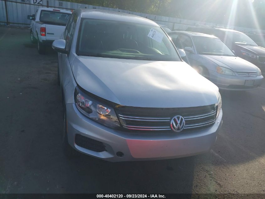 2014 Volkswagen Tiguan S/Se/Sel/R-Line VIN: WVGBV3AX9EW542429 Lot: 40402120